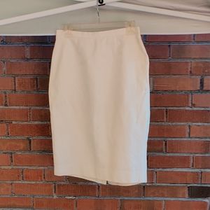 MaxMara VINTAGE LINED Italian Linen Skirt